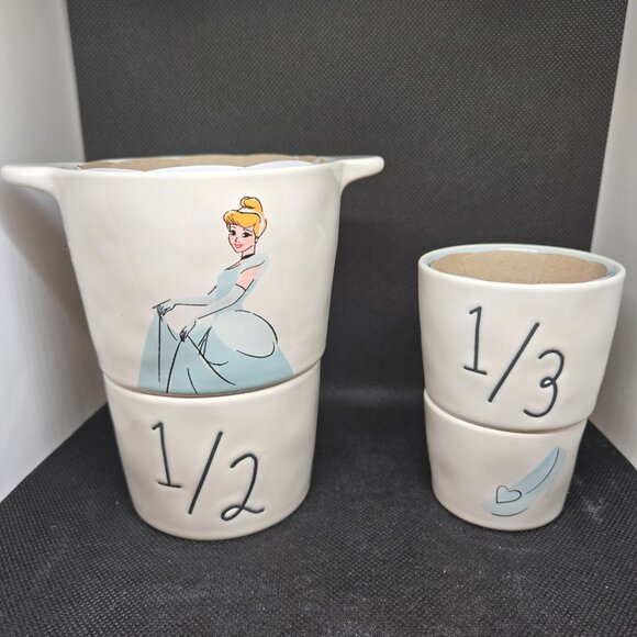 Rae Dunn Disney Cinderella Measuring Cups - Picture 2 of 3
